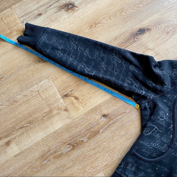RARE Lululemon Manifesto Chalkboard Scuba Hoodie - Picture 11 of 12
